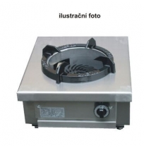 Plynový WOK sporák modul CC/01.BB 500 x 500 mm